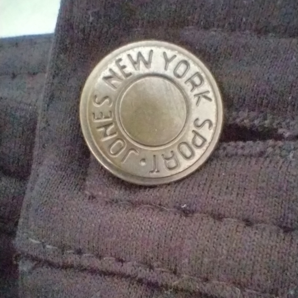 Jones New York Classic Black Women's Pants Sz 16W. - Picture 6 of 10